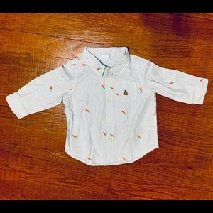 Boys Easter button up shirt